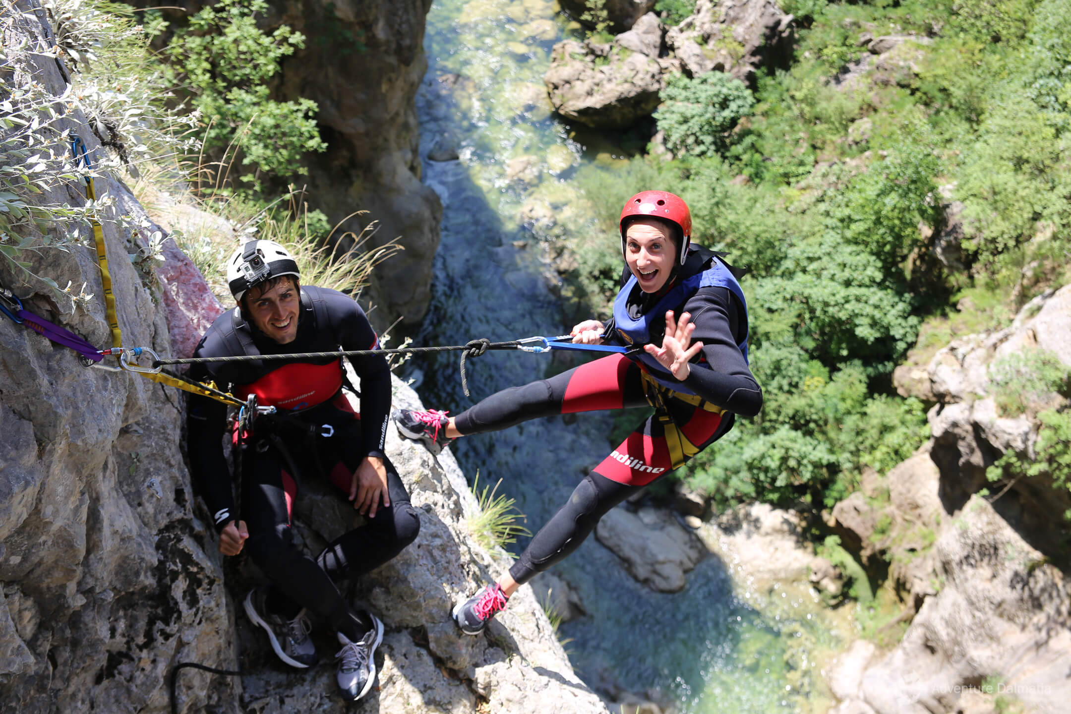 Canyoning on Cetina river